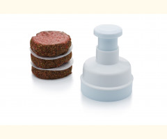 Burger Press 8.5cm for Homemade Burgers  - Free Burger Mix & 250 Discs
